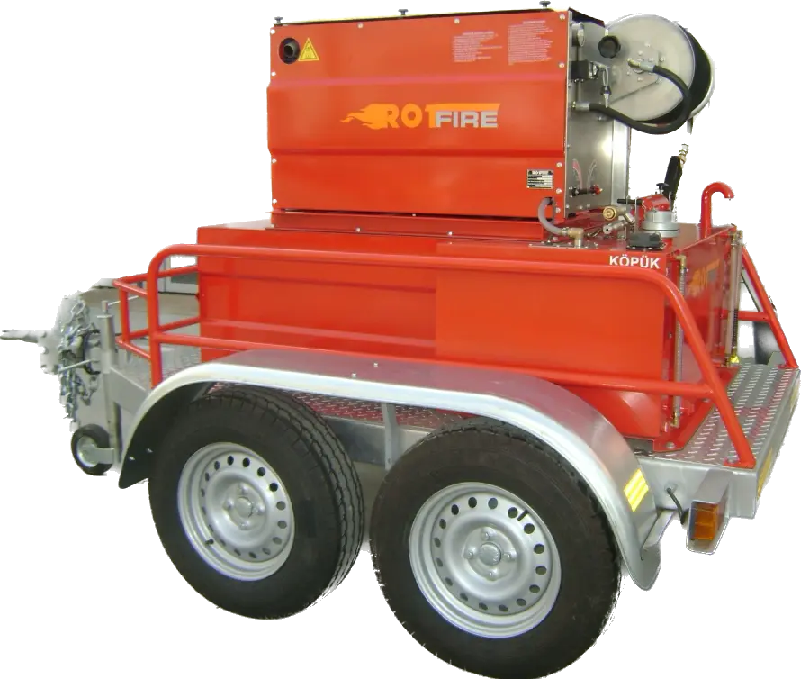 Rotfire تریلر دو اکسل (RD) ( بنزینی – دیزلی) 